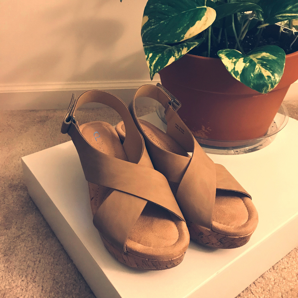 **New** Lightweight Platform Wedge Sandal